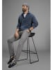 Man's World Strickjacke in blue melange