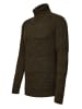 Rusty Neal Melierter Grobstrick Rollkragen-Pullover in Khaki