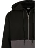 Urban Classics Half-Zip in schwarz