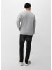QS Sweatshirt in 94L0_grau meliert