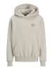 JACK & JONES Junior Hoodie 'Concrete Globe' in grau