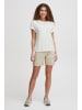 Oxmo T-Shirt OXKatie - 21800174-ME  T-Shirt mit Rundhalsausschnitt in Weiß