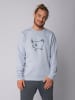 wat? Apparel Sweatshirt Le poulet - das Huhn in Serene Blue