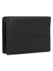 mano Don Romeo Geldbörse RFID Leder 10,5 cm schwarz