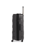 Stratic Straw + 4 Rollen Trolley 75 cm mit Dehnfalte in dark grey