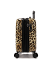 Heys Elite Fashion 4 Rollen Kabinentrolley S 53 cm mit Dehnfalte brown leopard