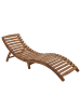 home24 Klappbare Gartenliege Yomi in Beige