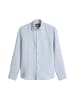 Marc O'Polo Haifischkragen-Hemd shaped in Light Blue