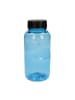 elasto Trinkflasche Carve "Refresh" in transparent-blau/schwarz - 500 ml