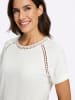 WITT WEIDEN Rundhalsshirt in ecru