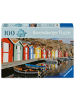 Ravensburger Verlag GmbH Spiel - Erwachsenenpuzzle 100 XL-Teile - Bunte Häuser in Schweden