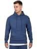 Reichstadt Herren Regular Fit Hoodie Marken-Stick in Dark Blue