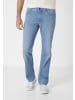 Paddock's 5-Pocket Jeans PIPE in blue bleached use moustache