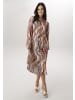 Aniston SELECTED Midikleid in beige-hellblau-camel-terra-rauchblau-rotbraun