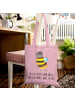 Mr. & Mrs. Panda Tasche Hummel flauschig mit Spruch in Rosa Pastell