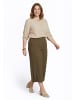 Joella Women Plus Size Pants in GREEN OLIVE