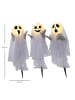 HOMCOM Halloween-Dekoration-54L x 10B x 60H cm-Weiß
