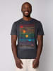 wat? Apparel T-Shirt Sun And Moon in India Ink Grey