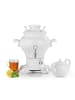 BEEM Samowar Odette Blanc 5l Porzellan 1800W weiß + CH-Stecker Weiß