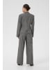 Kaffe Blazer KAellie Tight fit in Grey Melange / Chalk Stripe