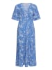 Cream Kleid CRTiah A-shape in Blue Toile