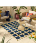 NAZARRUGS Teppich Positano in Blau