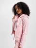 Juicy Couture Juicy Couture Damen Juicy Couture ZIP THROUGH HOODIE WITH ZIP PULL & JC in rose