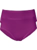 Erwin Müller Feinripp Slip 2er-Pack in malve