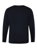 Men Plus Kurzarm T-Shirt in navy blau