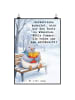 Mr. & Mrs. Panda Bild Taube Winter Pommes Design mit Spruch in Weiß