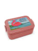 Mr. & Mrs. Panda Brotdose Flamingo Stolz Design mit Spruch in Rot Pastell