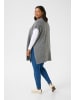 KAFFE curve Poncho KCannett Loose fit in Dark Grey Melange