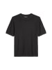 Marc O'Polo Kurzarm-Pullover regular in Schwarz