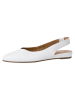 Tamaris Slingpumps in WHITE LEATHER