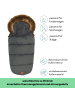 Kinderhaus Blaubär Winterfußsack Manaslu TOP in Grau
