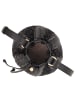 DuDu Filicudi Beuteltasche Leder 14 cm black rose