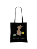 Mr. & Mrs. Panda Tragetasche Hasen Eier suchen mit Spruch in Schwarz