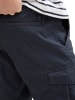 Tom Tailor Short REGULAR PRINTED CARGO SHORTS regular/straight in Blau