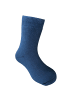 Yalion 3er-Set: Antirutschsocken Vollplüsch in Dunkelblau