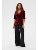 CULTURE Bluse kurzarm CUzoe Feminine in Zinfandel