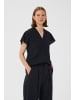 InWear Kurzarm-Bluse AdeliaIW Gerade Passform in Marine Blue