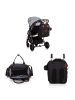 Chipolino Wickeltasche, Kinderwagen in schwarz