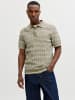 Jack & Jones Gestricktes Polo in Smokey Olive