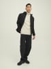 Jack & Jones Strickjacke mit Viertelreißverschluss in Oatmeal