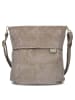 Zwei Mademoiselle M12 - Schultertasche 32 cm (cord-mocca) in cord-mocca