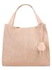 Cluty Shopper echt Leder in rosa