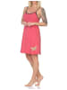 NORMANN Spaghetti Nachthemd Neglige - 85888 in rot