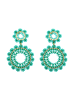 IZIA Women Earrings in Turquoise