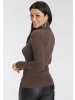 Melrose Rollkragenpullover in braun