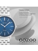Oozoo Analog-Armbanduhr Oozoo Vintage Series silber mittel (ca. 32mm)